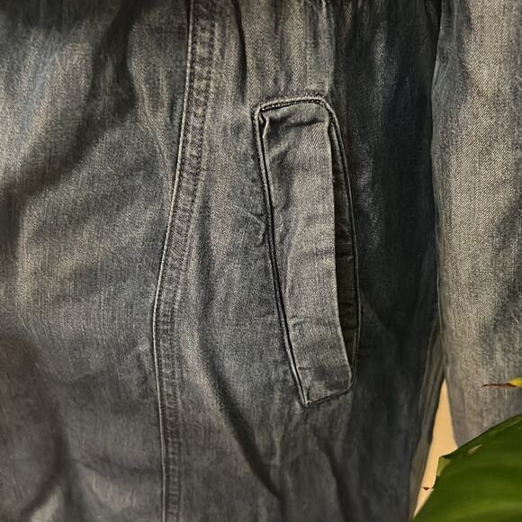 Dex Tencel Denim Wrap Jacket L - Picture 6 of 10